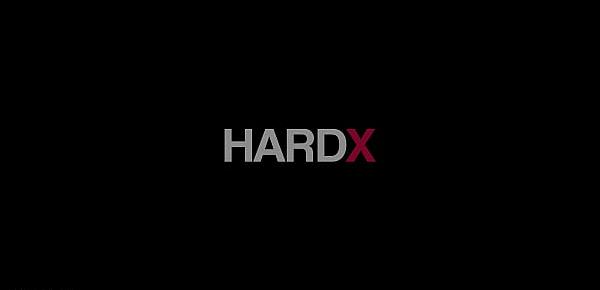  HardX - Huge Natural Tits Bounce While Riding Hard Cock